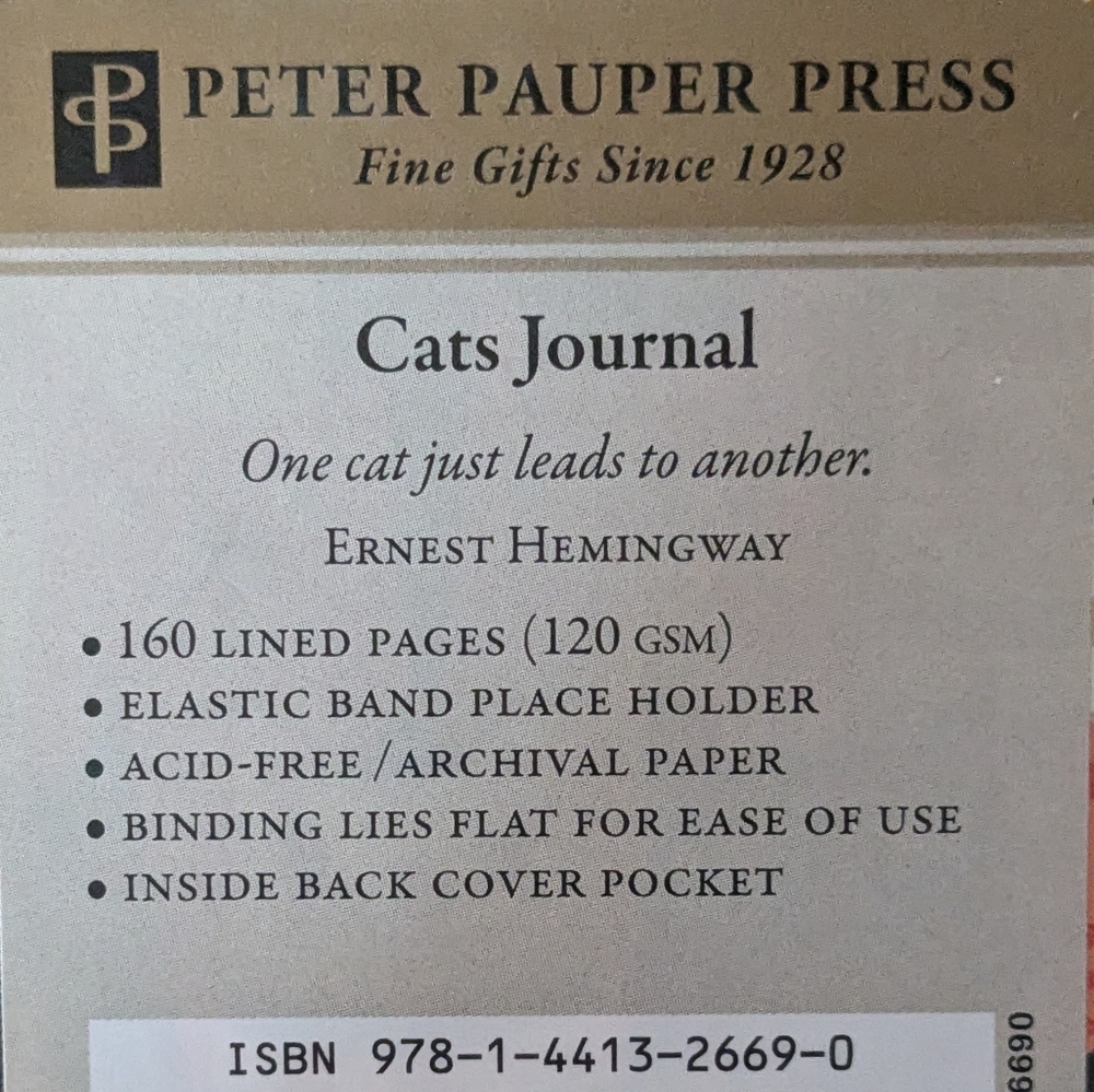 𝗰𝗮𝘁 𝗷𝗼𝘂𝗿𝗻𝗮𝗹 - Picture 3 of 3